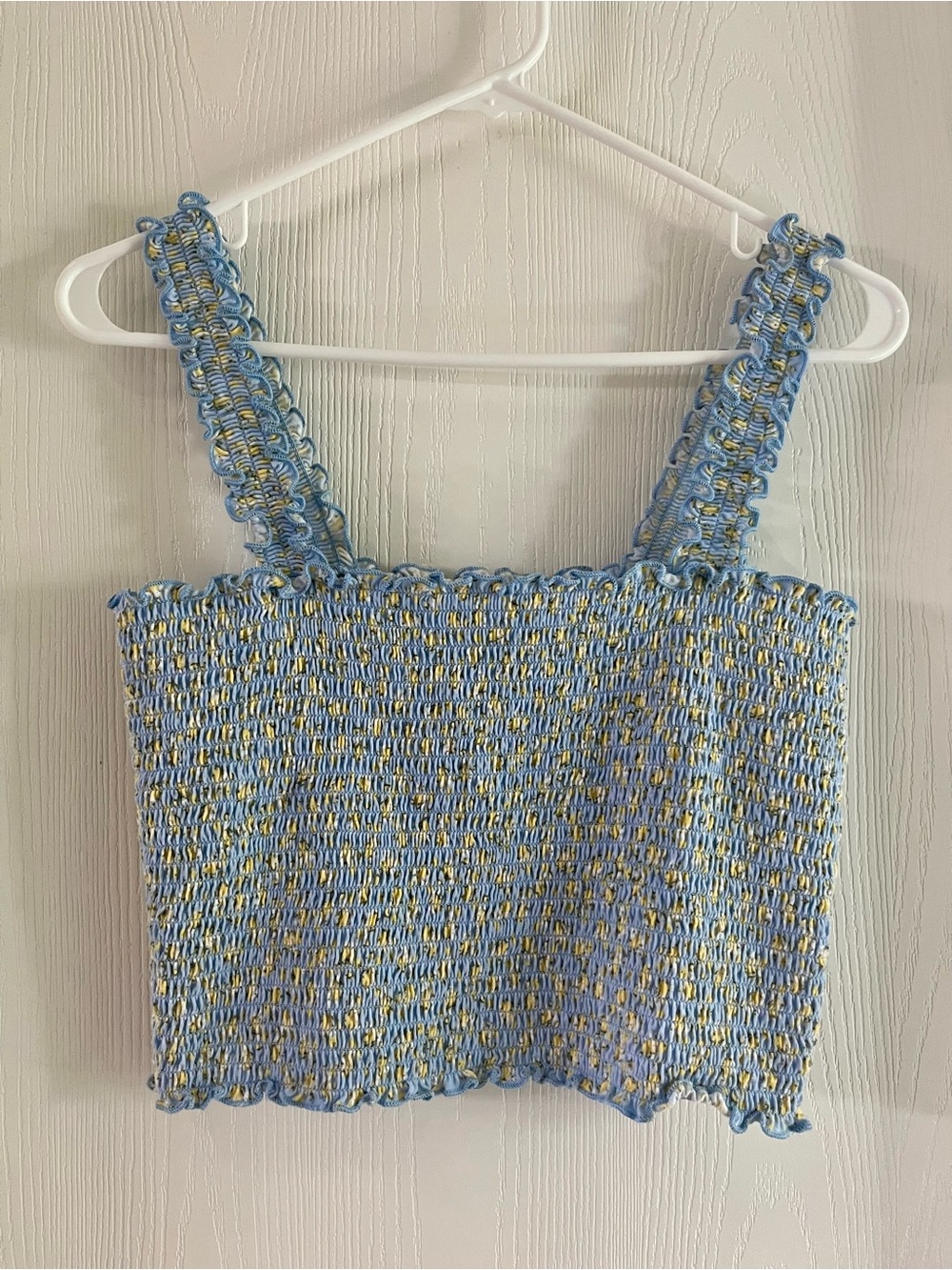 Smocked Crop Top